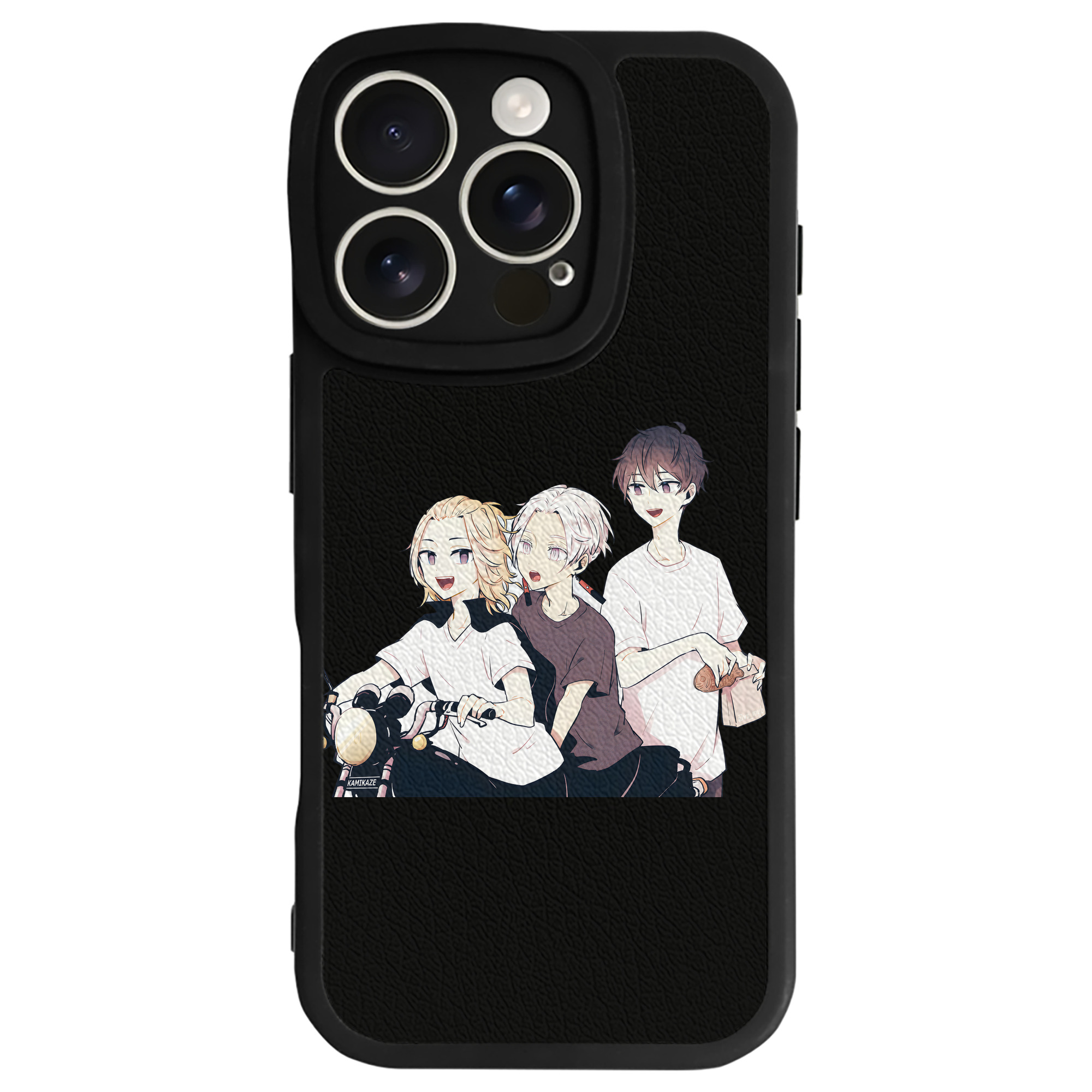 （画像用） 東京リベンジャーズ Tokyo Revengers 【iPhone 16シリーズ対応】シリコンスマホケース（レザー調） 材質：シリコン